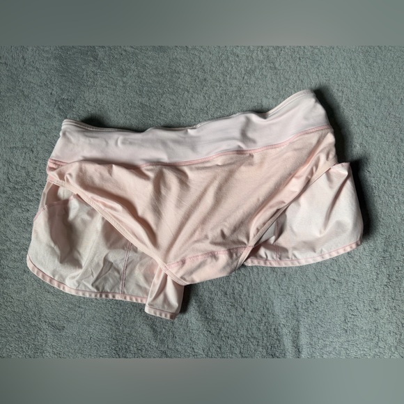 Lululemon Womens Hotty Hot Running
Shorts Pink Athletic Gym Lined Size 10 - Picture 5 of 15